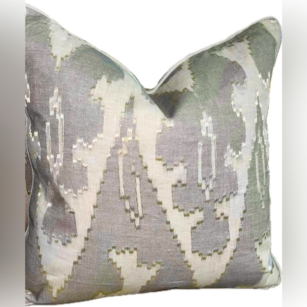 EUC VILLA by Classic Home Embroidered Double Sided Graige Throw Pillow Case